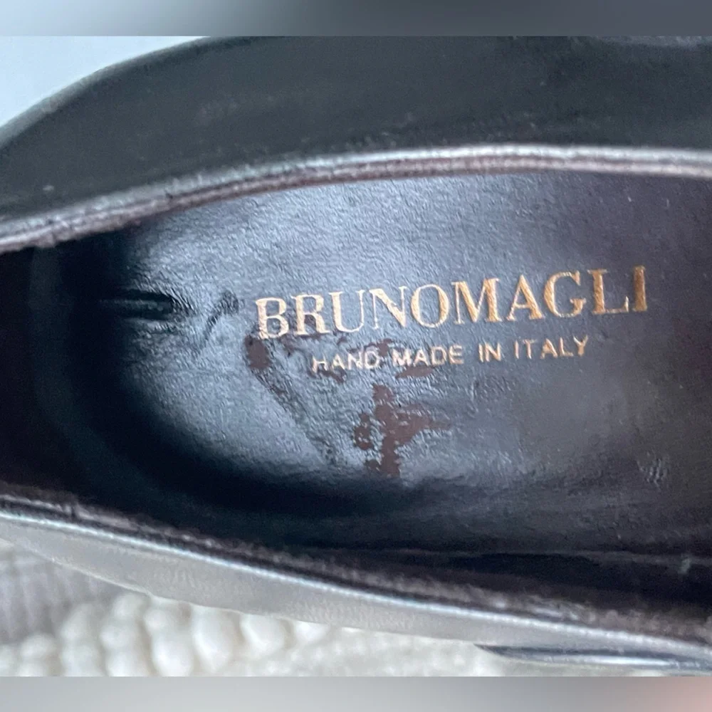 BRUNO MAGLI LEATHER MAIOCO OXFORDS SIZE 10.5 M